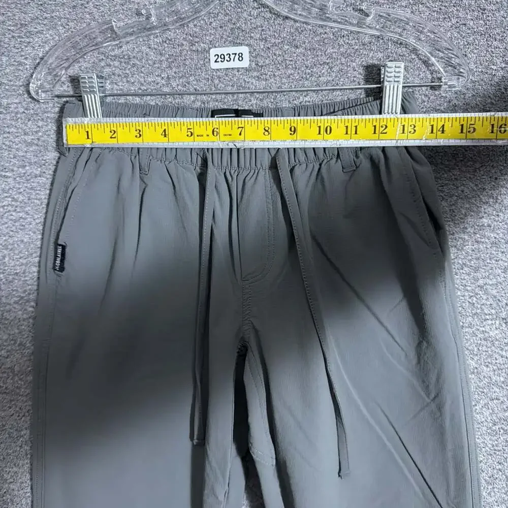 Coalatree Unisex Size Small Regular Gray Trailhead Pants Ripstop Performance